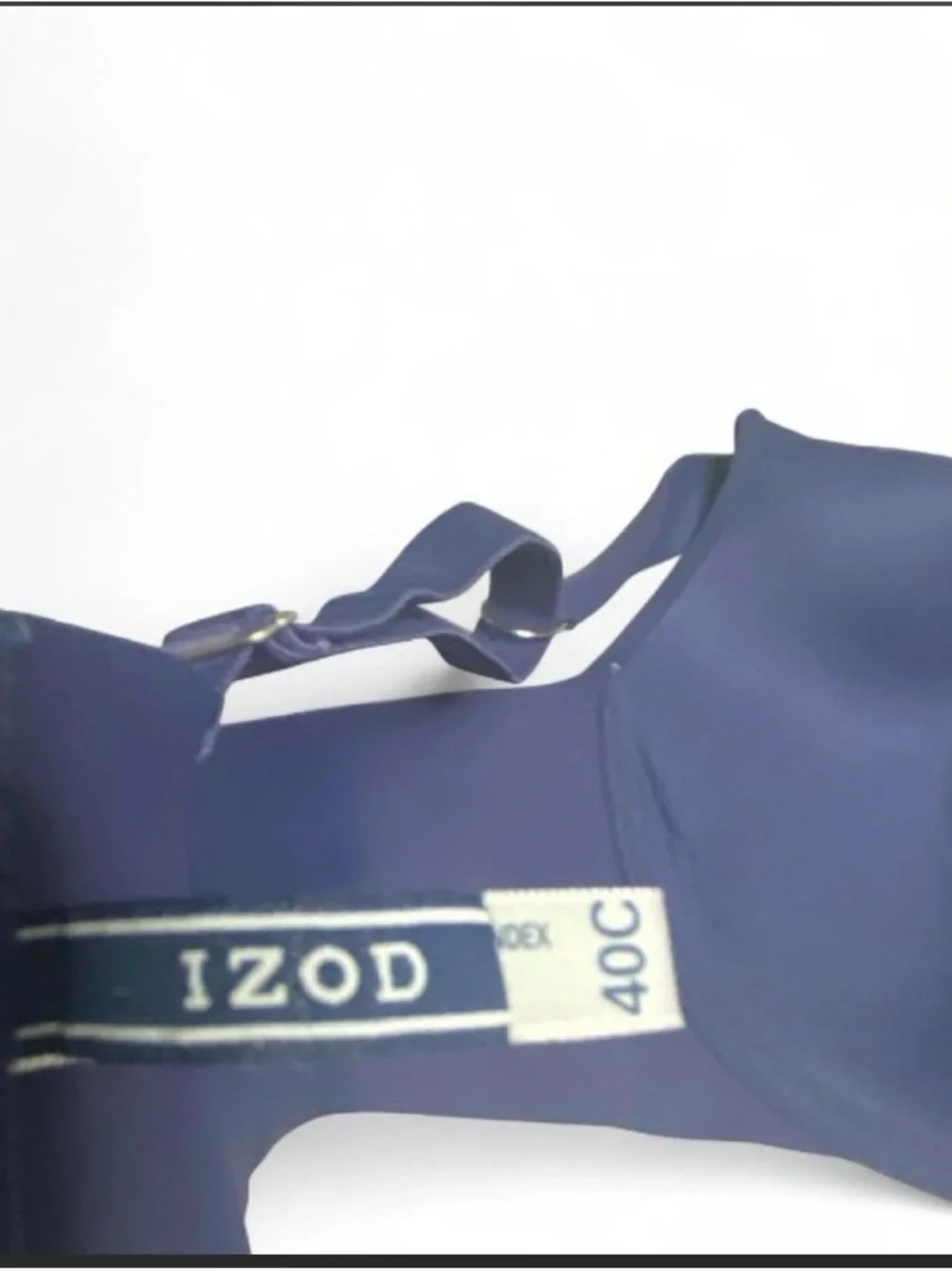 Izod Navy Blue Seamless T-Shirt Bra
